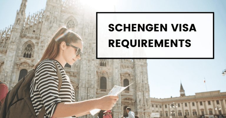 Schengen visa requirements