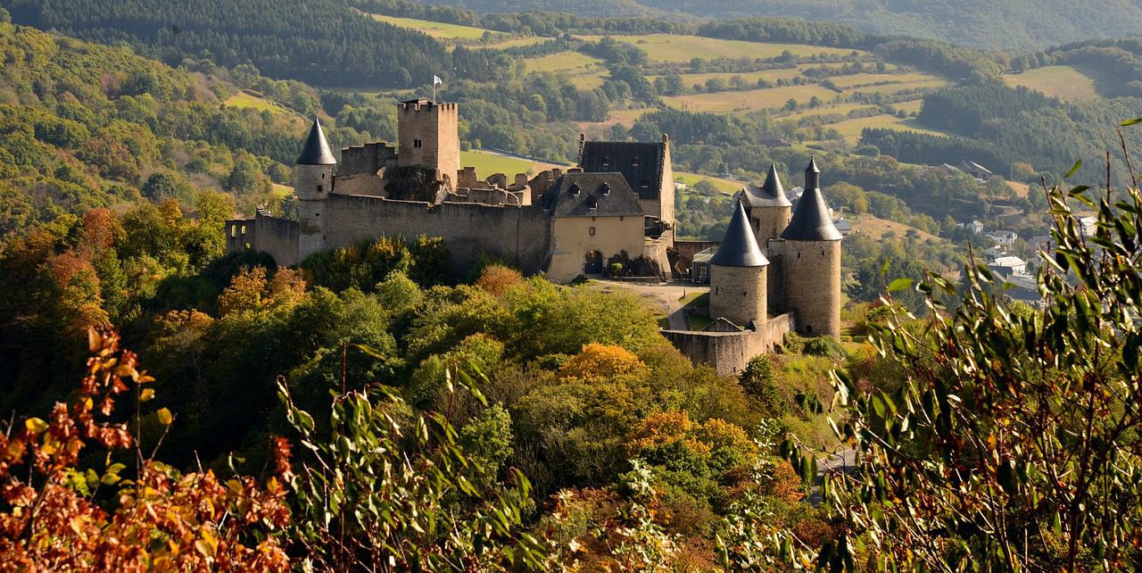 castle bourscheid, Luxembourg, castle