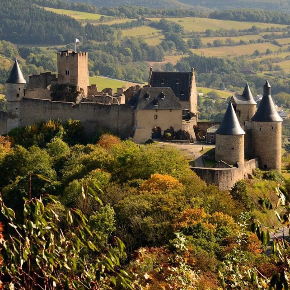 castle bourscheid, Luxembourg, castle