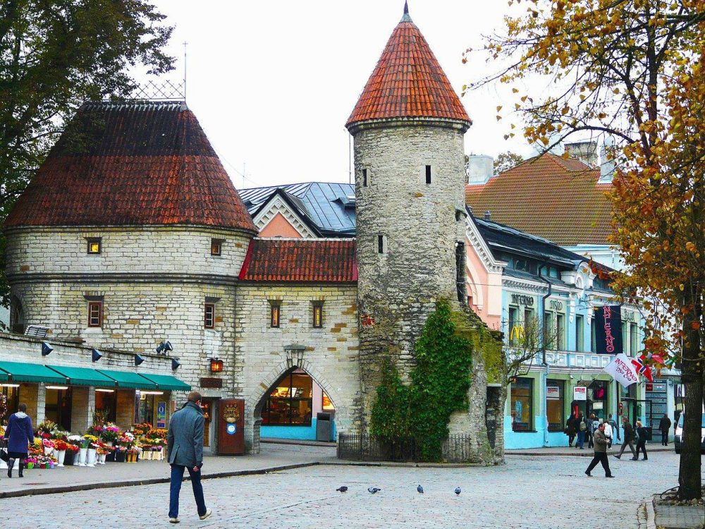 old town, old medieval town, tallinn, Estonia