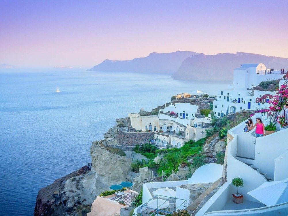 santorini, greece, buildings