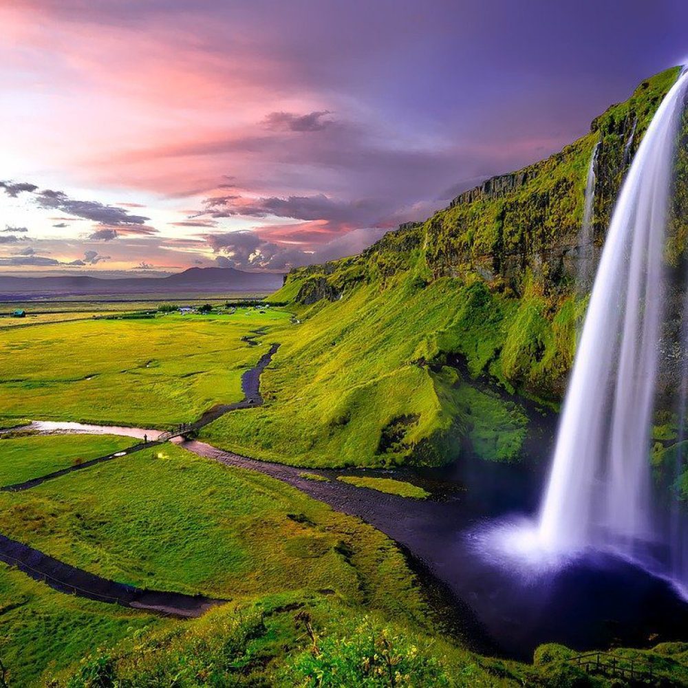 seljalandsfoss, waterfalls, iceland